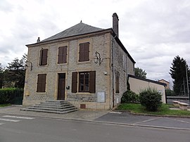 The town hall in Ham-les-Moines