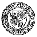 Siegel des Heine Holstein (1320)