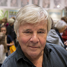 Guillou at the Göteborg Book Fair in 2013.