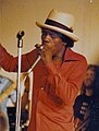 Image 32Junior Wells, 1983 (from List of blues musicians)