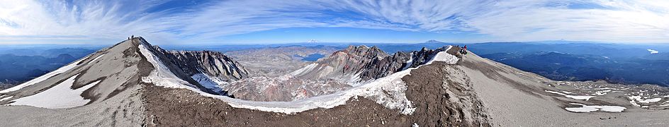 Mount St Helens Summit Pano II