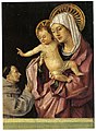 Antonello da messina, Madonna and Child with a Franciscan