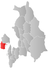 Asker within Akershus