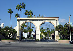 Paramount Pictures studio lot