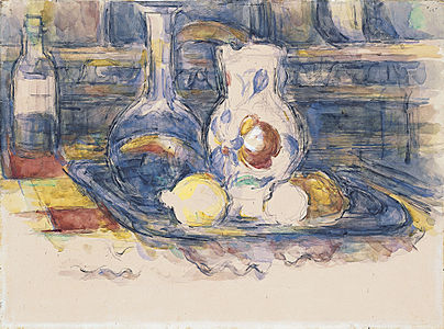 Bottle, Carafe, Jug and Lemons, 1902—1906, Thyssen-Bornemisza Museum, Madrid