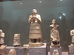 Statues from Mari in the Aleppo museum