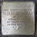 Stolperstein für Albert Ortheiler