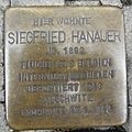 Stolperstein für Siegfried Hanauer