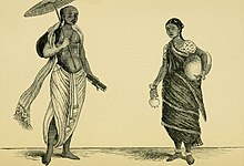 primitive depiction of a man and a woman from the south of India