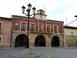 Town Hall of Valdenebro de los Valles (Valladolid).