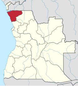 Zaire, province of Angola