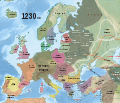 Mongol raids into Europe around 1230