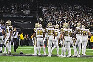 The New Orleans Saints take on the Dallas Cowboys on September 29, 2019. The Saints would take the victory 12–10.