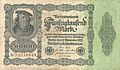 50.000 Mark (19. November 1922)
