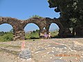 Roman aqueduct ruins