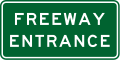 (R6-20) Freeway Entrance