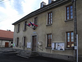 The town hall in Écot