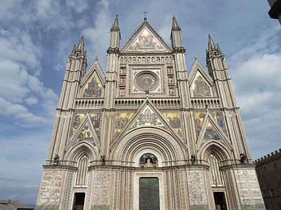 Façade of Orvieto Cathedral (1290–1591)