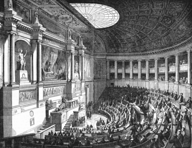 The Chamber of Deputies in 1843