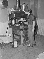 kitchen, July 1940