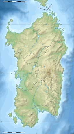 Lake Omodeo Lago Omodeo Lagu Omodeu is located in Sardinia
