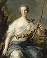 Madame de Pompadour als Diana die Göttin der Jagd, Jean-Marc Nattier, 1746