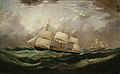 John O'Brien, HMS Galatea, in a Heavy Sea, 1888