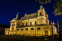 Baroque Church of the Assumption in Opole Lubelskie