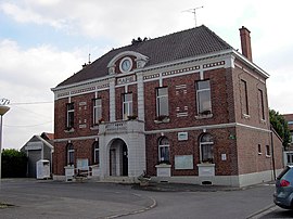 The town hall in Gouzeaucourt