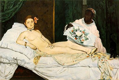 Victorine Meurent (left), known as the favourite model of Édouard Manet, was an artist in her own right. Laure, (right), was a model who regularly worked with Manet.