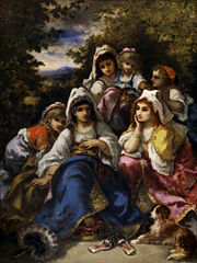 Narcisse Virgilio Díaz: The Gypsy Princesses (c.1865-1870), San Antonio Museum of Art