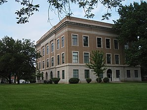 Osage County Courthouse, gelistet im NRHP