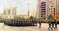 Paradeformation der Militärakademie zum 7. Okt. 1974 in Berlin, anlässl. 25 Jahre DDR