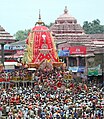 The Rath Jatra in the Grand Avenue at the Jagannath Temple, Puri, 2007.