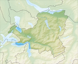 Lake Lauerz Lauerzersee is located in Canton of Schwyz