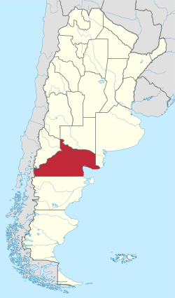Lage der Provinz Río Negro