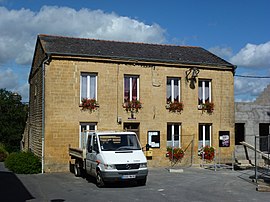 The town hall in Saint-Marcel