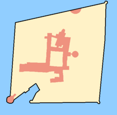 Enlargement of the southern side of the island (1947–49)