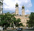 Die Große Synagoge in der Dohány-Straße, Budapest wurde 1859 eingeweiht.