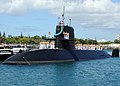 JS Mochishio (SS 600) arrives at Joint Base Pearl Harbor–Hickam to support Rim of the Pacific (RIMPAC) exercises.