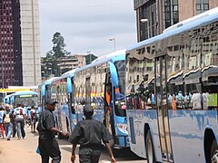 Buses in Yaoundé