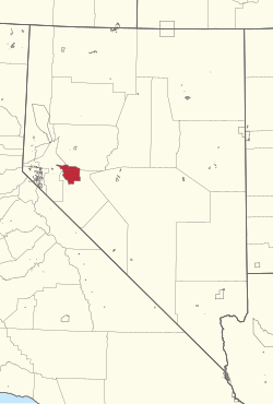 Location of the Walker River Indian Reservation