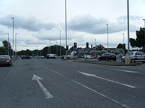 A5036-A5038 junction - geograph.org.uk - 1965457.jpg