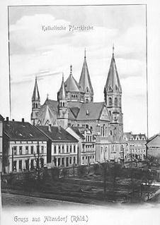St. Mariä Himmelfahrt, auch Altendorfer Dom, vor 1901