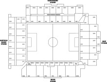 diagram of a stadium