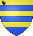 Coat of arms of the lords of Mersch (2nd dynasty), branch of the lords of Rodemack.