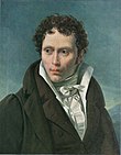 Porträt des Arthur Schopenhauer von Ludwig Sigismund Ruhl, etwa 1815-1818