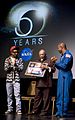 Leland Melvin and Pharrell Williams present a montage to Quincy Jones.