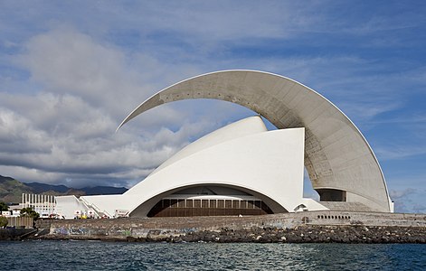 Auditorio de Tenerife in the Canary Islands (1991–2003)