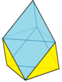 Gyroelongated trigonal pyramid